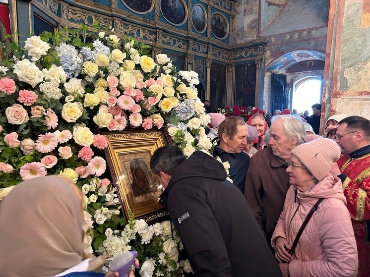 12 мая вологжане вновь смогут помолиться у чудотворной Казанской иконы Божией Матери