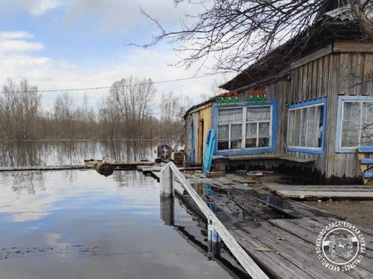 В Чаинском районе Томской области частично подтоплены 12 населённых пунктов