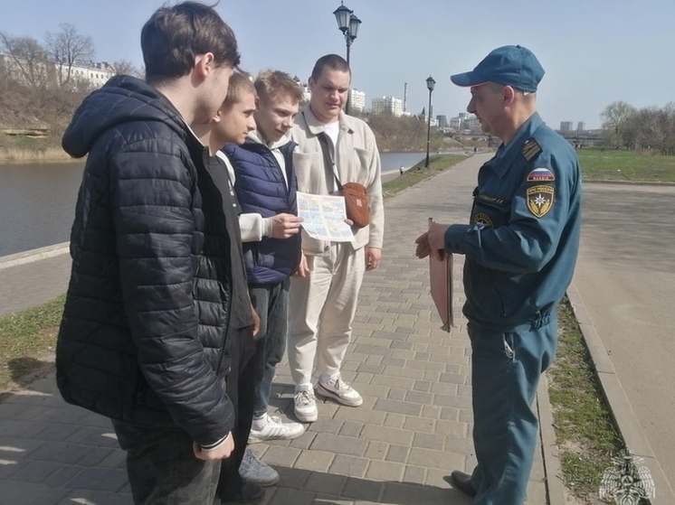 Орловские водоёмы под присмотром сотрудников ГИМС