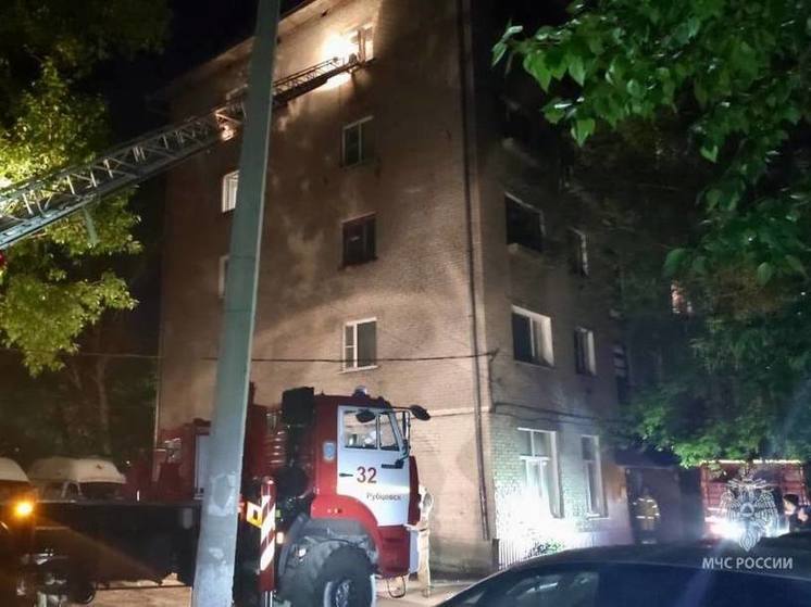 В Рубцовске на пожаре погибли два человека