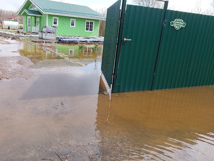 Деревню в Карелии затапливает после открытия плотины на Гирвасе, нужна помощь