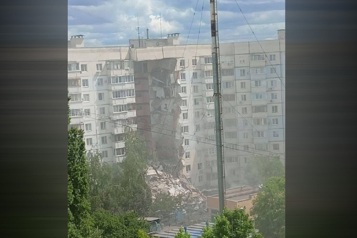 Жительница дома в Белгороде, попавшего под обстрел ВСУ, рассказала о взрыве  | Политика