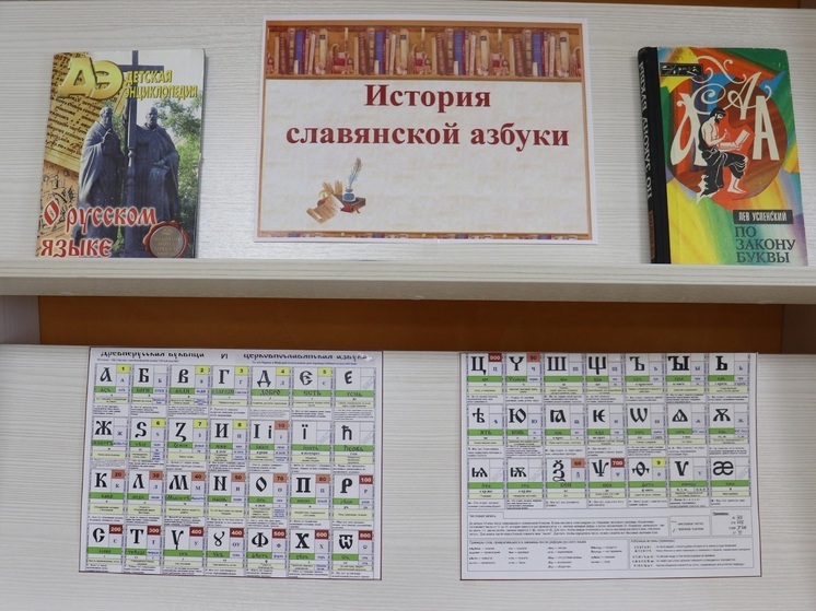 Выставку истории славянской азбуки открыли в Красном