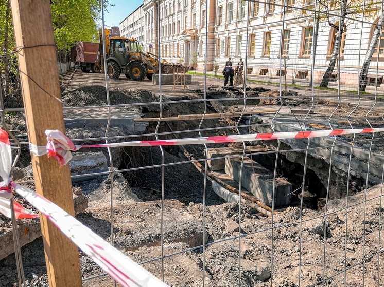 Из-за ремонта теплосети в Томске на 3 месяца будет закрыто движение по Белинского