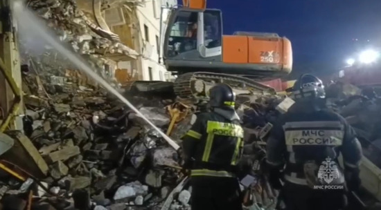 В Белгороде спасатели завершили разбор завалов: видео