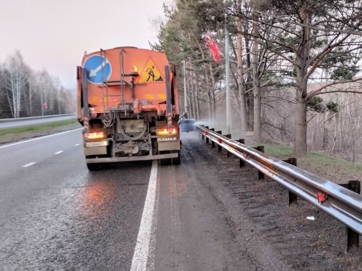 В Кемерове 90 единиц техники и 204 рабочих вышли на уборку улиц