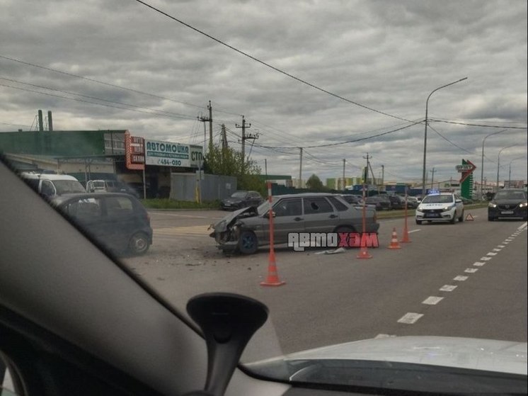 В Пензе произошло жесткое ДТП на улице Перспективной