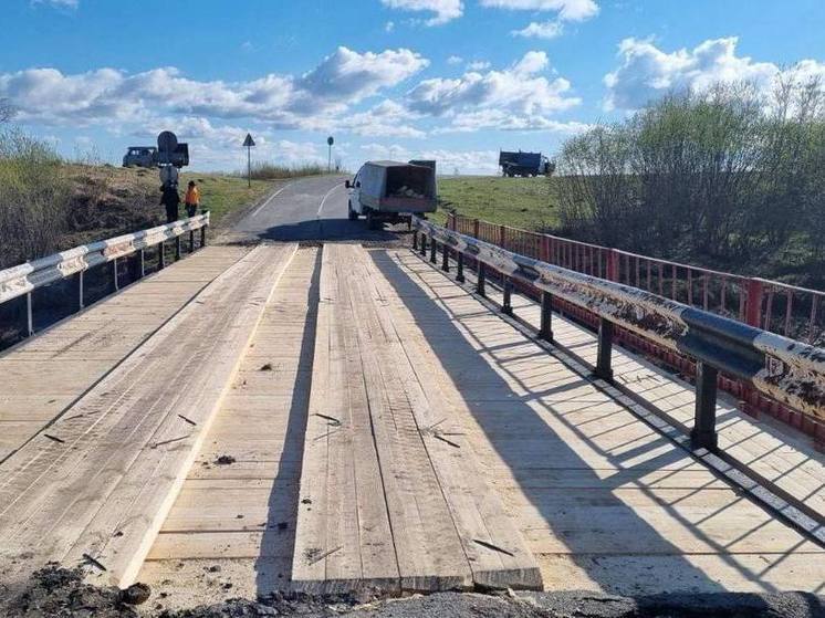 Мост через реку Вагай в Тюменской области вновь доступен для проезда