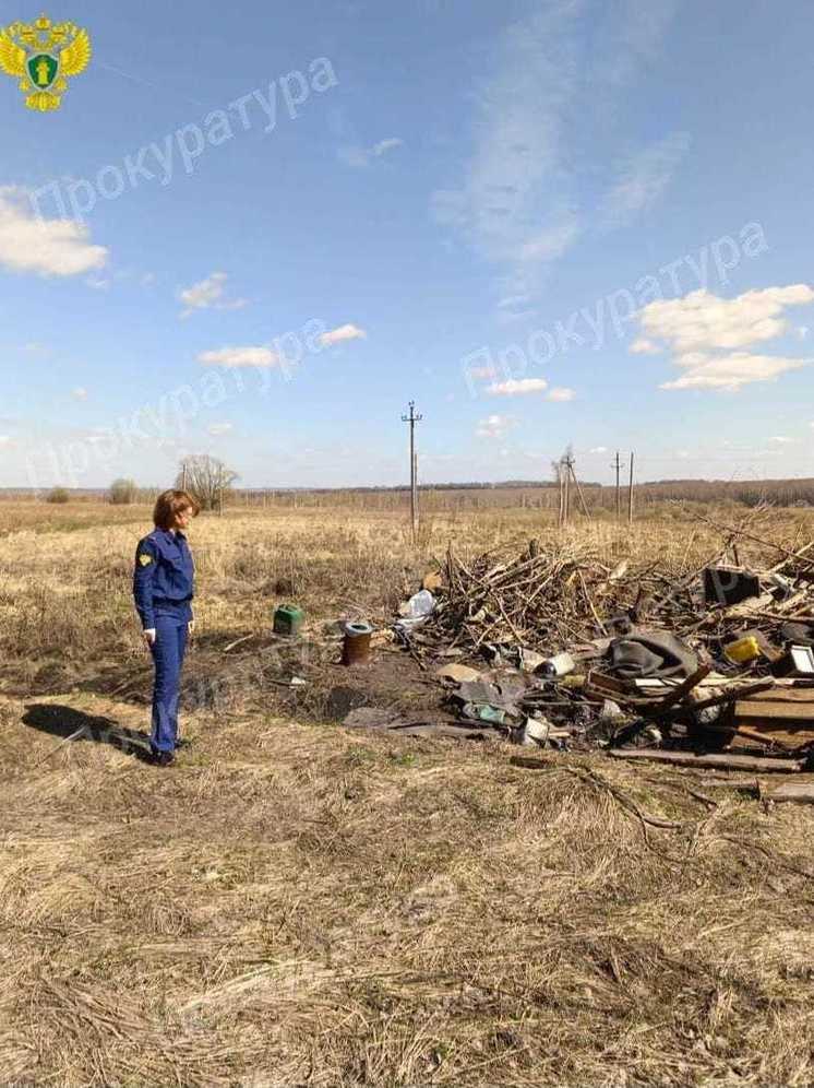 Тульская прокуратура заинтересовалась свалкой в Болохово