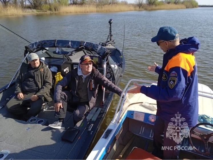 7 плавсредств отправлены на штрафстоянку после рейда на астраханских водоемах