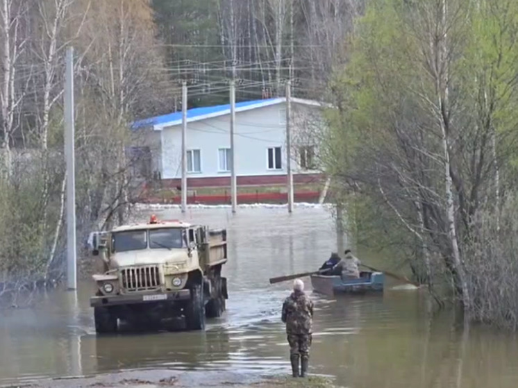 У жителей затопленных сёл на севере Омской области заканчивается балонный газ