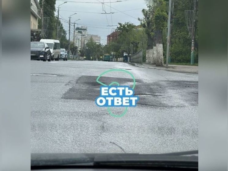 Пензенцы узнали, когда дорогу на улице Калинина приведут в надлежащее состояние