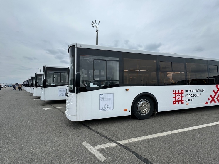 Гладков передал 30 новых автобусов белгородским муниципалитетам