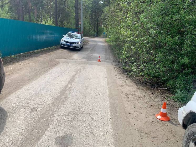 В Новосибирске несовершеннолетний водитель опрокинул питбайк