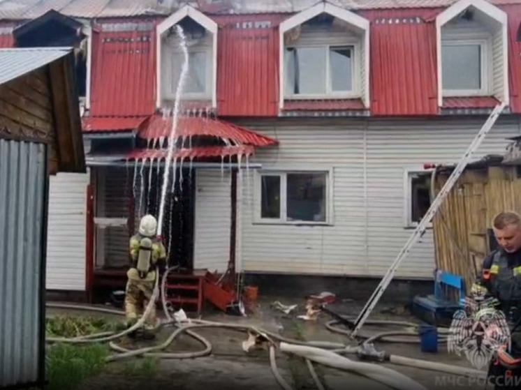 На Алтае при пожаре в жилом доме погиб один человек