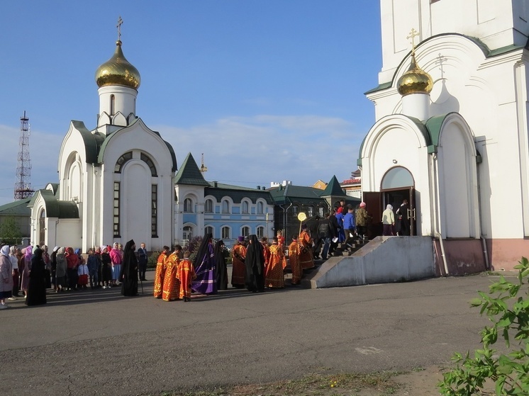 Главный православный храм Тувы  отметил престольный праздник