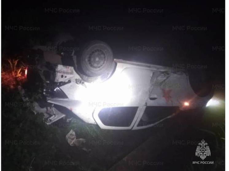 22-летний водитель погиб после падения «Рено» в пойму реки под брянским Почепом