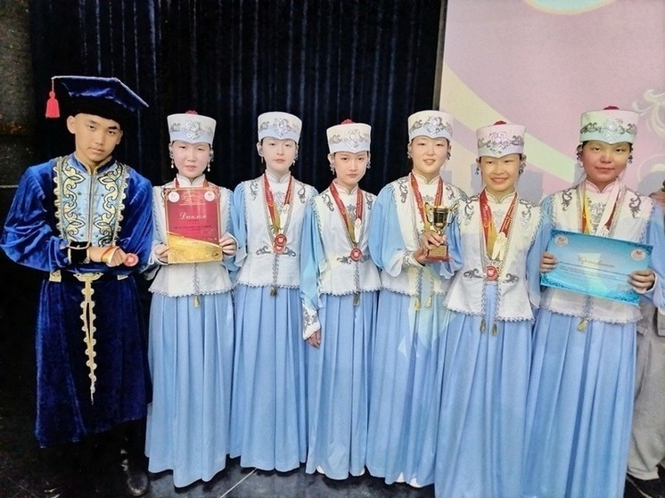 Юные таланты Калмыкии привезли домой гран-при творческого конкурса