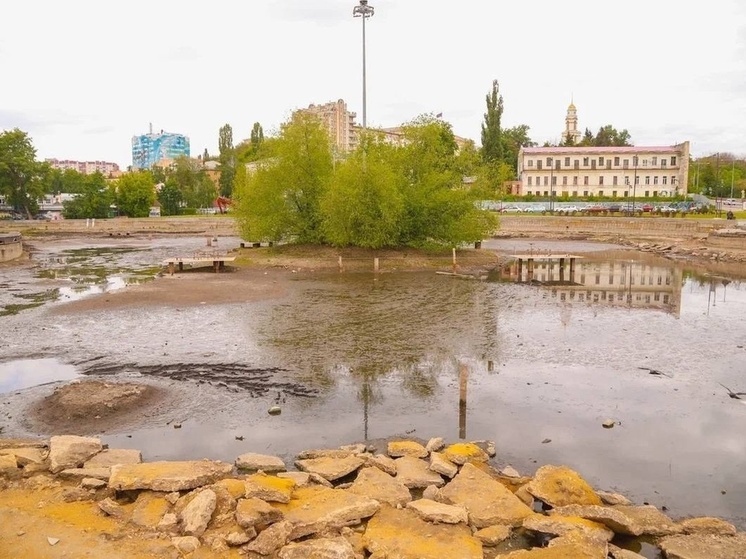 Ко Дню города в Липецке должны отремонтировать Комсомольский пруд