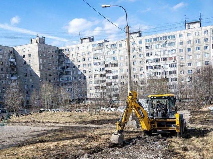 В Мурманске благоустроят девять придомовых территорий и две зоны отдыха