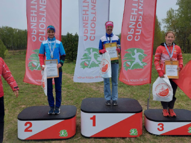 Белгородки привезли две медали с соревнований по спортивному ориентированию