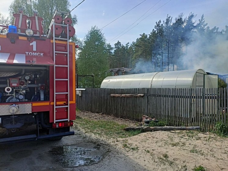 В Томском районе за сутки сгорело 35 га сухой травы