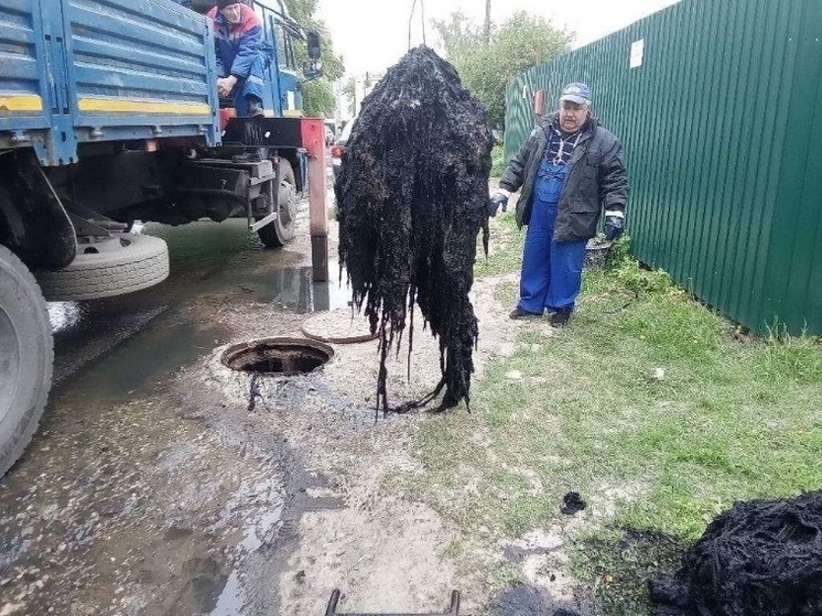 В Тамбове жители устроили массовый засор канализации влажными салфетками