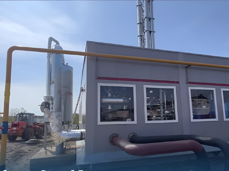 В Долинске возведение новой газовой котельной завершат в начале лета