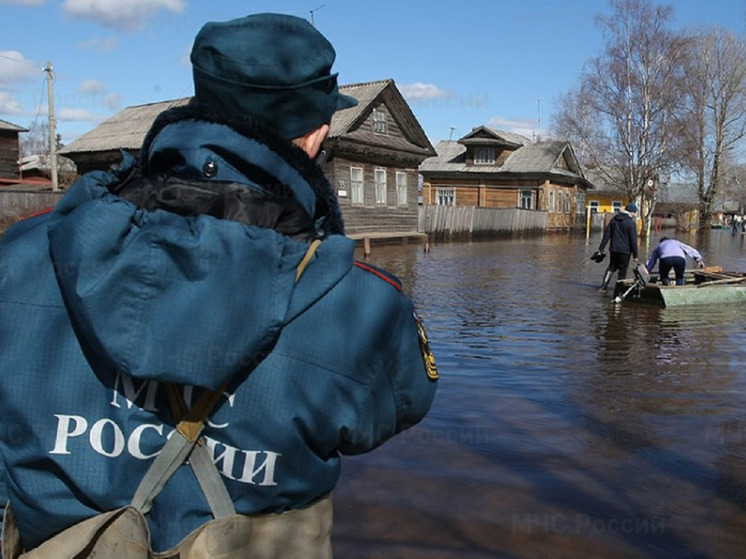 В Красноярском крае в поселке староверов за сутки вырос уровень воды на 23 см