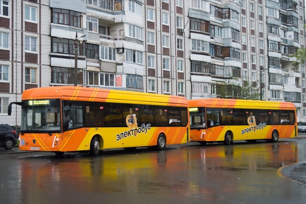 В Ярославле уточнили, по каким улицам  будет ходить электробус №60