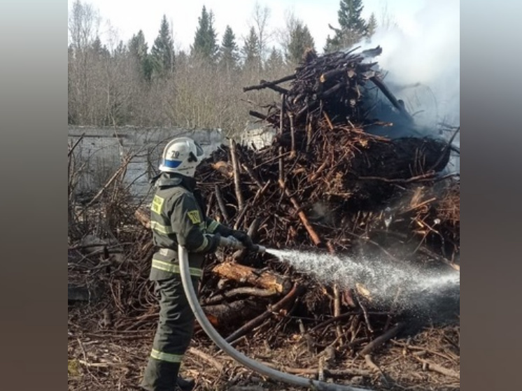 Пожар в старинном селе Карелии тушили больше 4 часов