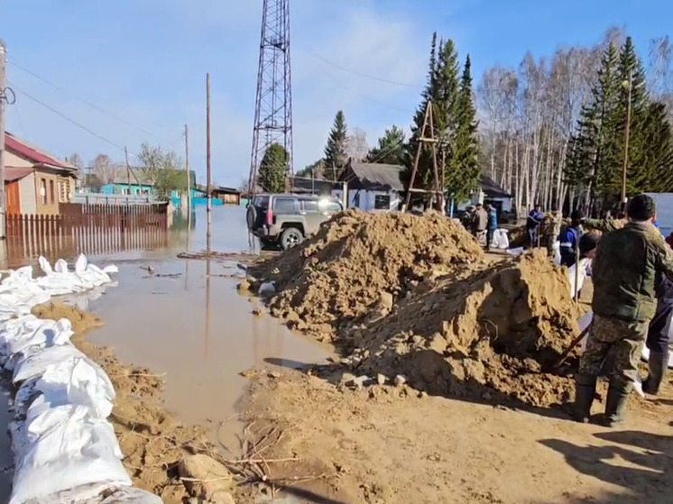 По всей Омской области введут режим ЧС из-за масштабного паводка