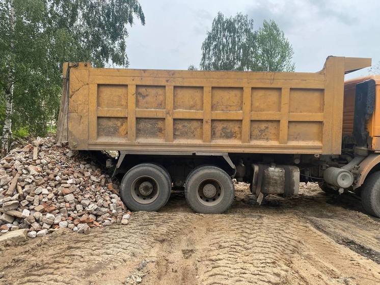 В Раменском оштрафовали нелегальных перевозчиков строительных отходов