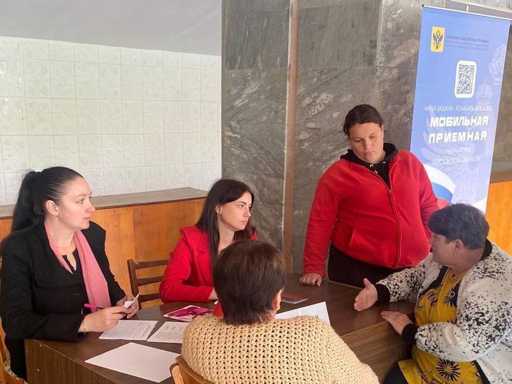 Приемная губернатора Херсонщины побывала в Верхнем Рогачике