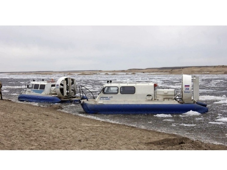По маршруту Якутск - Нижний Бестях возобновили работу судов на воздушной подушке