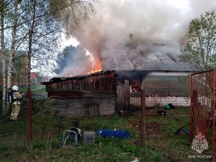 Два пожара произошло на Вологодчине из-за проблем с печным отоплением