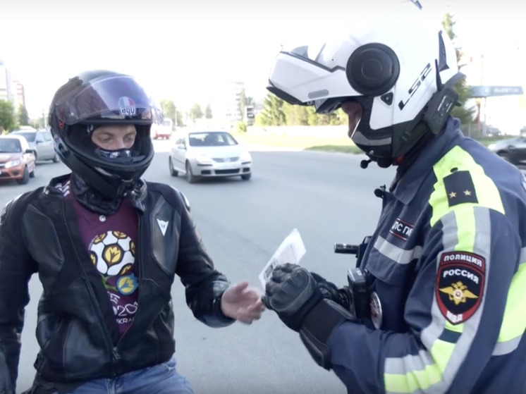 Внимание — байкеры: мотоциклистам из Марий Эл напомнили правила ПДД