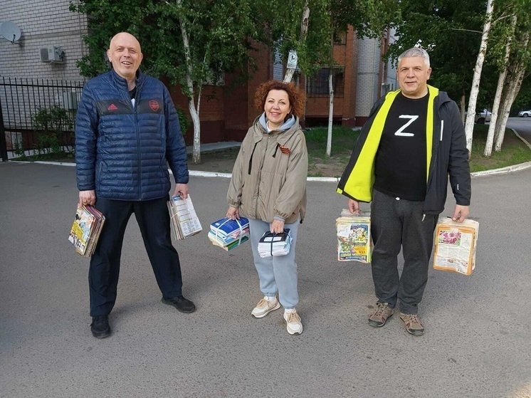 Воронежцы из Ленинского района присоединились к эко-марафону в помощь бойцам СВО