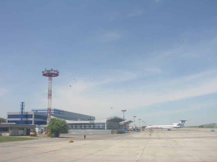 Пожар произошел в аэропорту Минеральные Воды