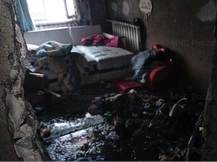 15 жильцов эвакуировали из-за пожара в пятиэтажке брянского Новозыбкова