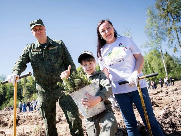 Более 20 тысяч жителей Подмосковья собрала акция «Лес будущего»
