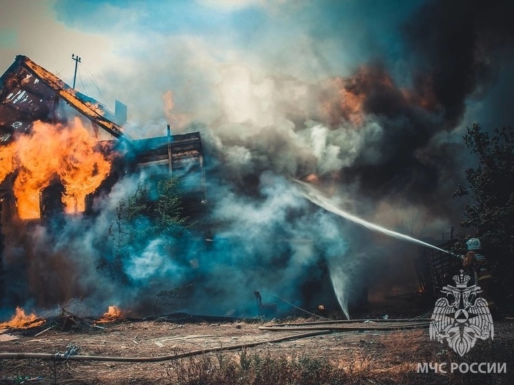 С начала года в Астраханской области в пожаре погибло 23 человека