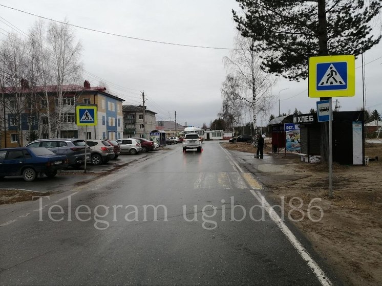 Девочка в Югорске попала под колеса автомобиля
