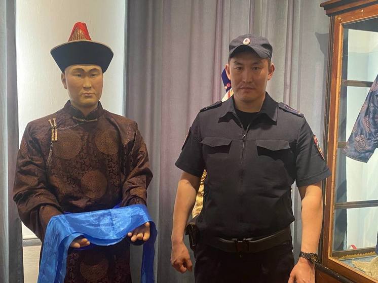 Полицейский из Бурятии стал прообразом музейного экспоната