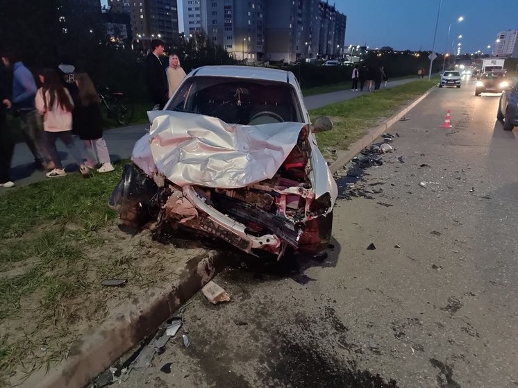 Пьяный водитель устроил ДТП на бульваре Солнечный в Чебоксарах