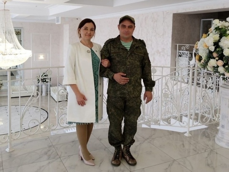 Участник СВО женился в день подачи заявления в Рязани