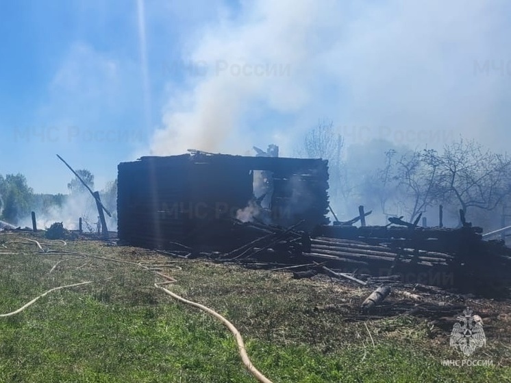 Пожарные спасли целую деревню от огня в Тверской области