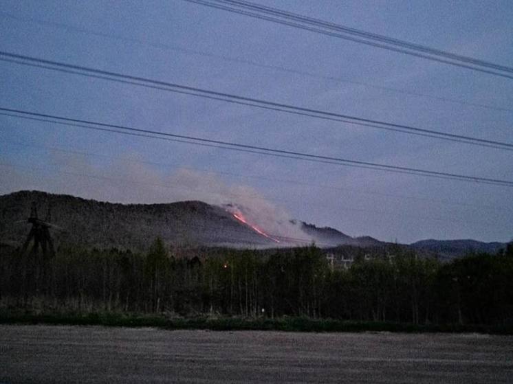 Возле Красноярской ГЭС локализовали лесной пожар