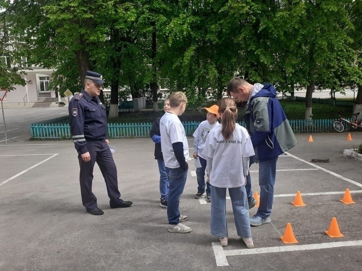 В Рыбновском районе прошёл этап областного конкурса «ЮИД - это здорово»