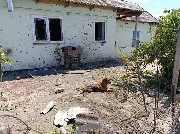 Боевики ВСУ ударили по жилому сектору в Днепрянах на Херсонщине